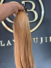 Ombré Ginger spice: Texture straight