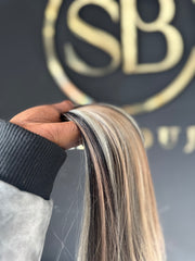 Mocha latte clip ins