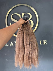 Kinky straight ombré