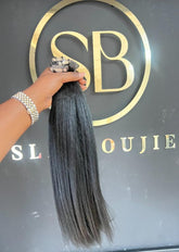 Jet Black Kinky Straight Tapes