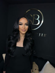 Jet Black Straight Wefts