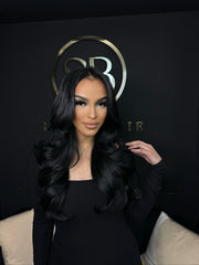 Jet Black Straight Wefts