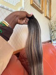 Rooted Mocha Latte wefts