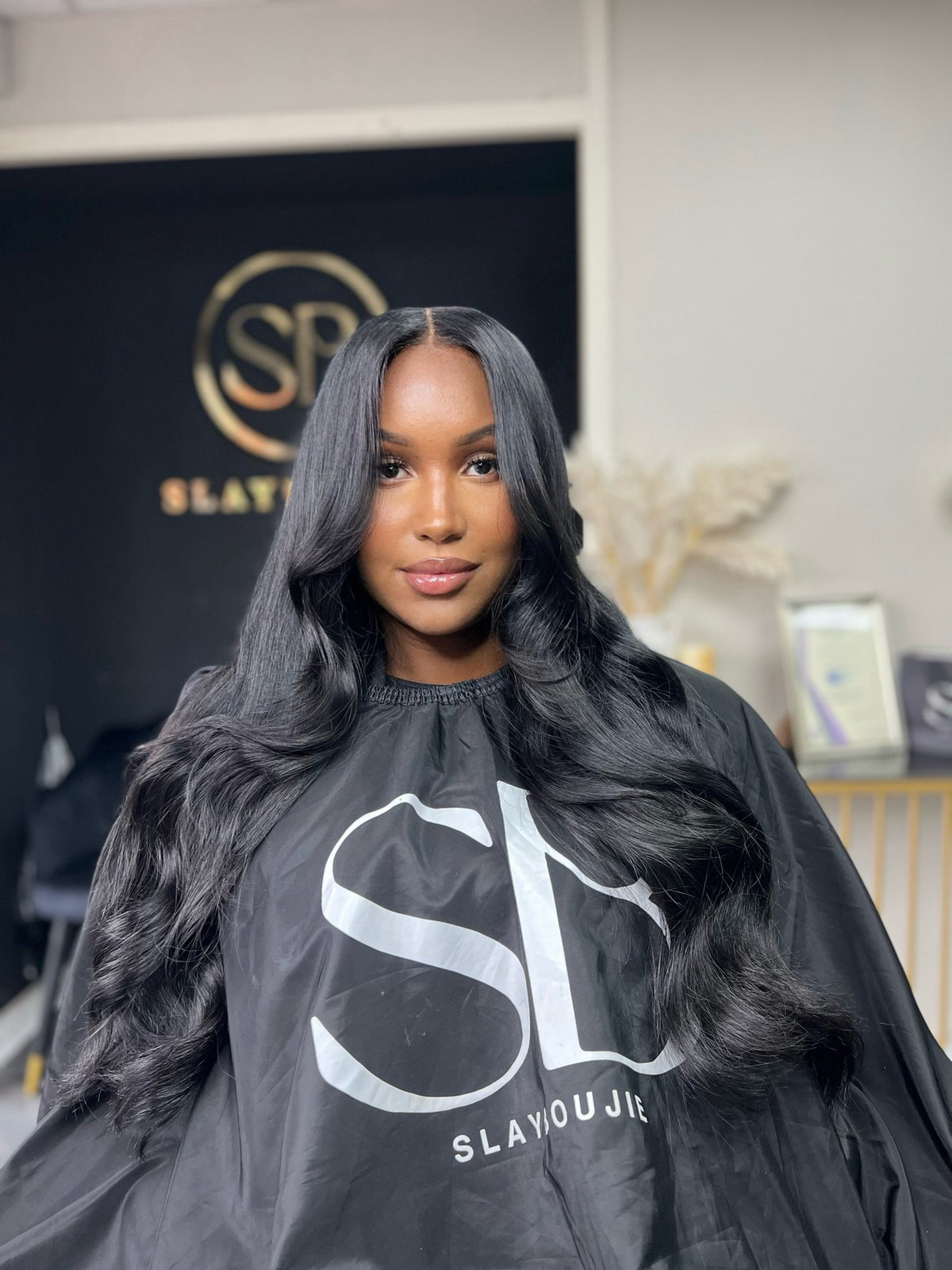 Jet Black BB 2x6 Closure Wig